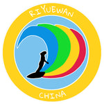 Riyuewan, China Surfer 3.5" Die Cut Auto Window Decal