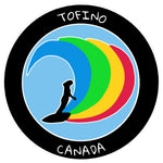 Tofino, Canada Surfer 3.5" Die Cut Auto Window Decal