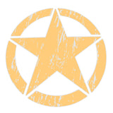 Oscar Mike Star Logo 3.5" Vinyl Die Cut Auto Window Decal Souvenir