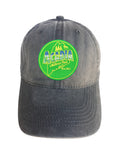 Acadia, Maine Green Adjustable Curved Bill Strap Back Dad Hat Baseball Cap