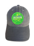 Acadia, Maine Green Adjustable Curved Bill Strap Back Dad Hat Baseball Cap