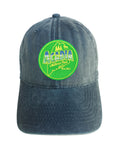 Acadia, Maine Green Adjustable Curved Bill Strap Back Dad Hat Baseball Cap