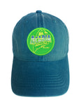 Acadia, Maine Green Adjustable Curved Bill Strap Back Dad Hat Baseball Cap