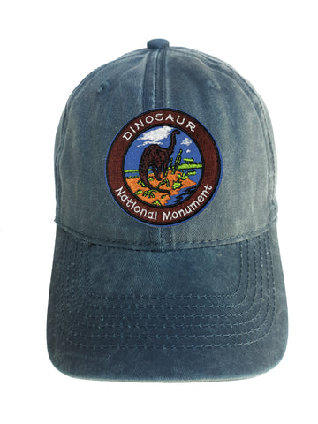 Dinosaur National Monument Adjustable Curved Bill StrapBack Dad Hat Baseball Cap