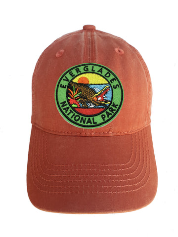 Everglades National Park Adjustable Curved Bill Strap Back Dad Hat Baseball Cap
