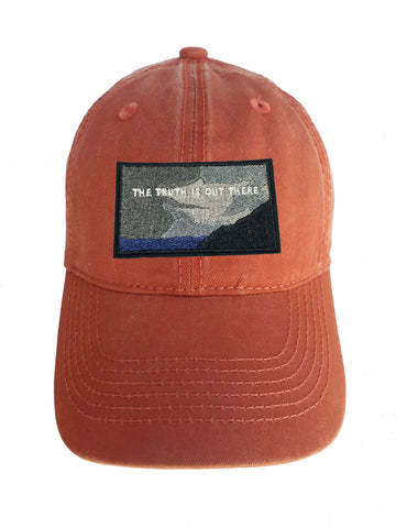 Truth Is Out There Adjustable Curved Bill Strap Back Dad Hat Baseball Cap