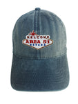 Welcome to Area 51 Adjustable Curved Bill Strap Back Dad Hat Baseball Cap