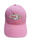 Welcome to Area 51 Adjustable Curved Bill Strap Back Dad Hat Baseball Cap