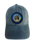 Yellowstone Park Blue Adjustable Curved Bill Strap Back Dad Hat Baseball Cap