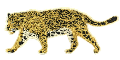 Jaguar Ice Age Series Emboidered Iron On Sew On Patch