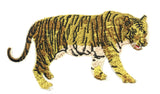 Bengal Tiger Ice Age Series Emboidered Iron On Sew On Patch