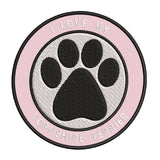 I Love my Yorkshire Terrier 3.5" Embroidered Iron or Sew-on Patch