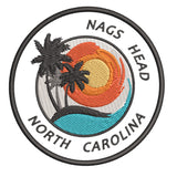 Nags Head North Carolina 3.5" Embroidered Iron or Sew-on Patch