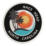 Nags Head North Carolina 3.5" Embroidered Iron or Sew-on Patch