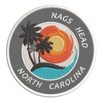 Nags Head North Carolina 3.5" Embroidered Iron or Sew-on Patch