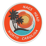 Nags Head North Carolina 3.5" Embroidered Iron or Sew-on Patch