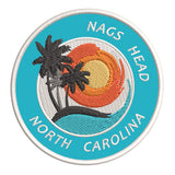 Nags Head North Carolina 3.5" Embroidered Iron or Sew-on Patch