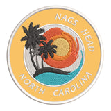 Nags Head North Carolina 3.5" Embroidered Iron or Sew-on Patch