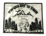 Home of the Bigfoot Iron-on or Sew-on Patch