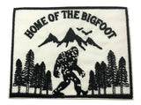 Home of the Bigfoot Iron-on or Sew-on Patch