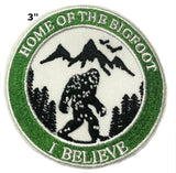 Home of the Bigfoot Iron-on or Sew-on Patch