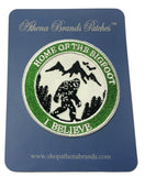 Home of the Bigfoot Iron-on or Sew-on Patch