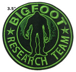 Bigfoot Research Team Embroidered Iron-on or Sew-on Patch