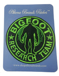 Bigfoot Research Team Embroidered Iron-on or Sew-on Patch