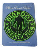 Bigfoot Research Team Embroidered Iron-on or Sew-on Patch