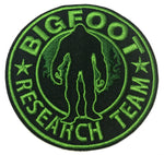 Bigfoot Research Team Embroidered Iron-on or Sew-on Patch