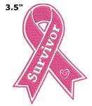 Breast Cancer Survivor 3.5" Embroidered Patch Iron Sew-on Inspiration Inspire Series