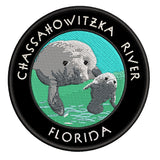 Chassahowitzka River Florida 3.5" Embroidered Iron or Sew-on Patch