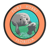 Fort Myers Florida 3.5" Embroidered Iron or Sew-on Patch