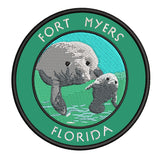 Fort Myers Florida 3.5" Embroidered Iron or Sew-on Patch