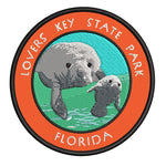 Lovers Key State Park Florida 3.5" Embroidered Iron or Sew-on Patch