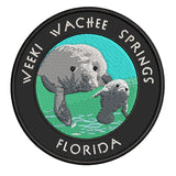 Weeki Wachee Springs Florida 3.5" Embroidered Iron or Sew-on Patch