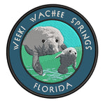 Weeki Wachee Springs Florida 3.5" Embroidered Iron or Sew-on Patch