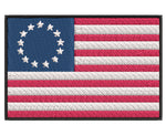 American Flag US Betsy Ross Revololutionary War 1776 Embroidered Iron or Sew-on Patch