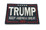 Donald Trump - 2020 - Tactical Morale Patch Hook and Loop Fastener Backing Keep America Great MAGA TRUMP Series