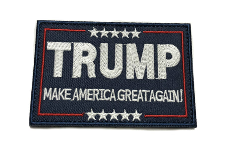 Donald Trump Tactical Morale Patch Hook and Loop Fastener Backing Make America Great Again MAGA TRUMP Series