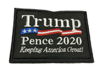 Donald Trump - TRUMP PENCE 2020 - Tactical Morale Patch Hook and Loop Fastener Backing Keeping America Great MAGA TRUMP Series