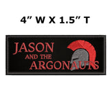 Jason and the Argonauts Classic Movies  4" W x 1.5" T Embroidered Iron/Sew-on Patch