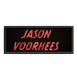 Jason Voorhees Horror Movies  4" W x 1.5" T Embroidered Iron/Sew-on Patch