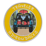 Adirondacks, New York Traveler! 3.5" Embroidered Iron or Sew-on Patch