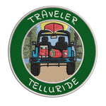 Telluride, Colorado Traveler! 3.5" Embroidered Iron or Sew-on Patch