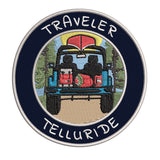 Telluride, Colorado Traveler! 3.5" Embroidered Iron or Sew-on Patch