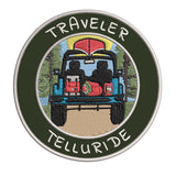 Telluride, Colorado Traveler! 3.5" Embroidered Iron or Sew-on Patch