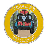 Telluride, Colorado Traveler! 3.5" Embroidered Iron or Sew-on Patch