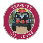 Las Vegas, Nevada Traveler! 3.5" Embroidered Iron or Sew-on Patch