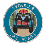 Las Vegas, Nevada Traveler! 3.5" Embroidered Iron or Sew-on Patch